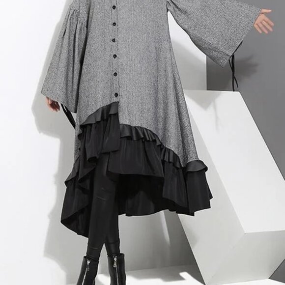 Oversized Blouse Dress - Picture 3 of 5